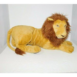 IKEA DJUNGELSKOG 27" Plush Large LION Stuffed Jungle Cat Animal soft Lovey
